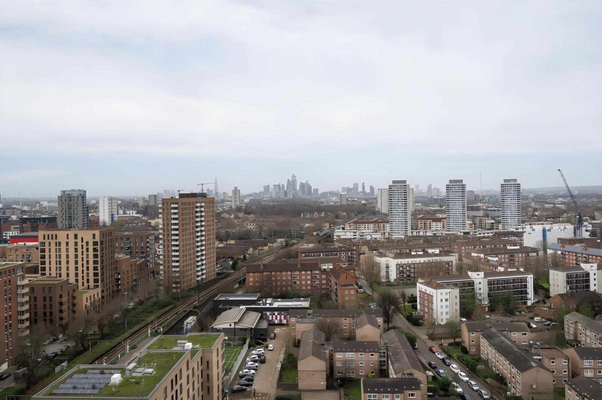 Sky Near O2, Olympic Stadium Canary Wharf * London